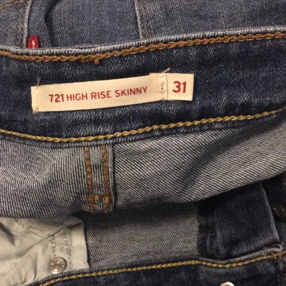 LEVIS HIGH RISE SKINNY - Picture 6 of 7
